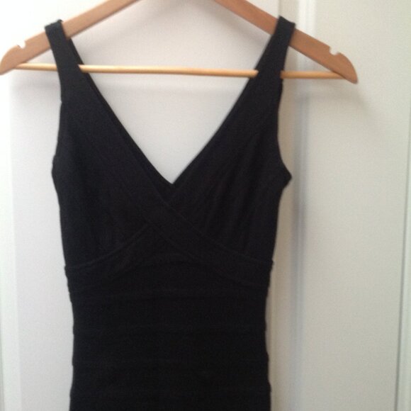 Black bandage dress Size Small - Picture 2 of 3